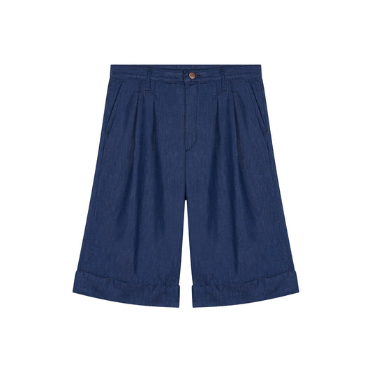 Short unisexe en jean Lin Français - Antoni