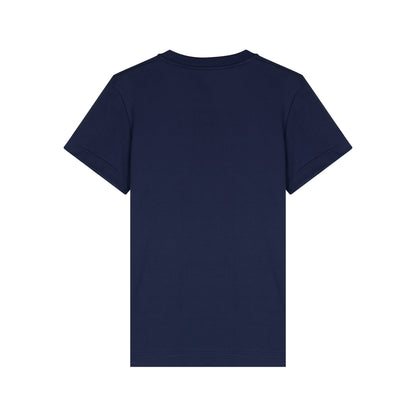 T-shirt femme 100% coton bio bleu marine