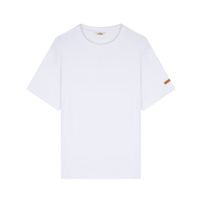T-shirt homme 100% coton bio blanc