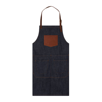 Tablier en jean Brut - Long