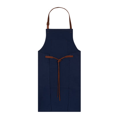 Tablier en jean brut bio France Rugby – Long
