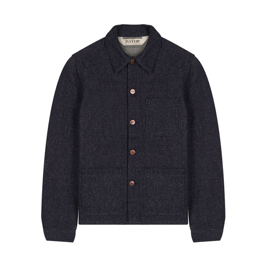 Veste en jean Laine Française - Méjean
